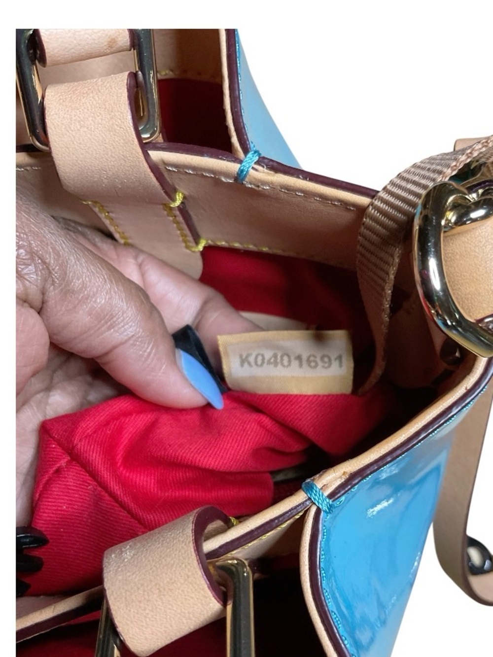 Dooney & Bourke SAMPLE Mini Barlow Patent Leather Bag NWT - Picture 5 of 12